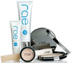 Rae is a mineral-based cosmetics line designed specifically for women with active lifestyles.